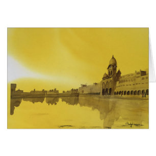 GOLDENE TEMPEL-KARTE