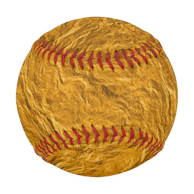 Goldene Textur Baseball (Rückseite)