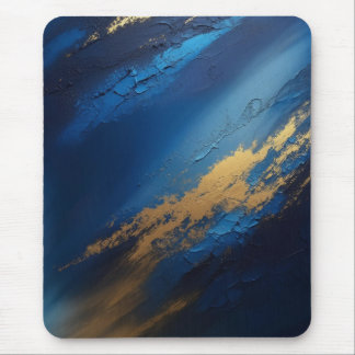 Goldene Tiefen Mousepad