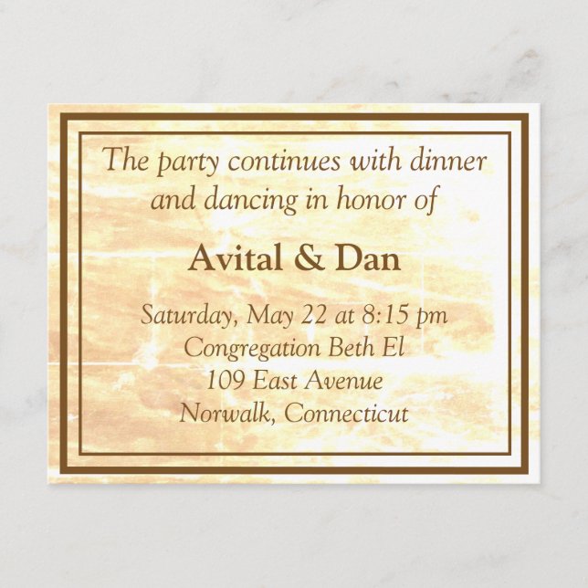 Goldene Traditionen - Umschließungskarte Begleitkarte (Vorderseite)