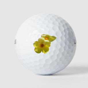 Goldene Trumpet-Blume I Golfball