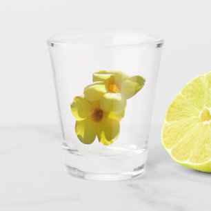 Goldene Trumpet-Blume I Schnapsglas