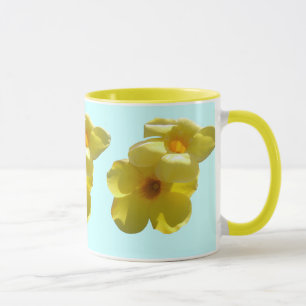 Goldene Trumpet-Blume I Tasse