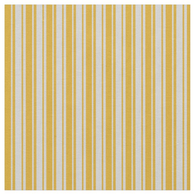 Goldene und hellgraue Linien/Streifen Muster Stoff (Nahaufnahme)