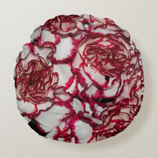 Goldene und schwarze Glasoberfläche.Goldene Oberfl Rundes Kissen