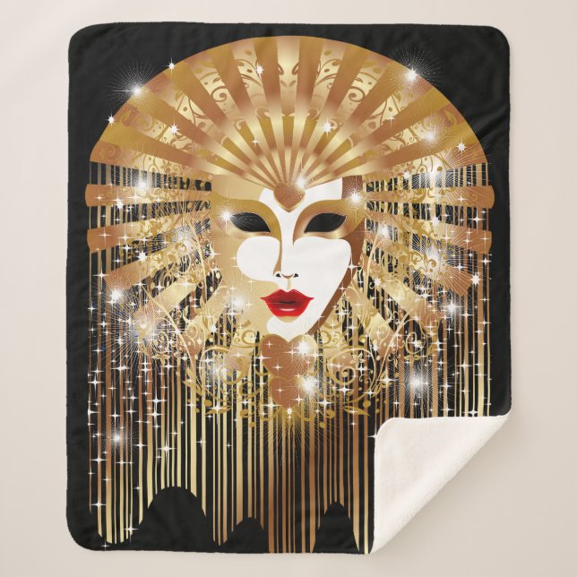 Goldene venezianische Kirche Santa Maria delle Gra Sherpadecke (Vorderseite)