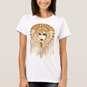 Goldene venezianische Kirche Santa Maria delle Gra T-Shirt