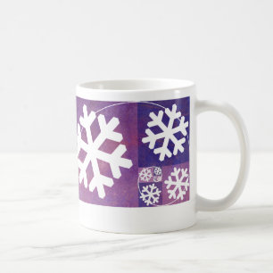 Goldene Verhältnis-Schneeflocke Tasse