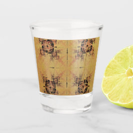 Goldene Verwandlung Schnapsglas