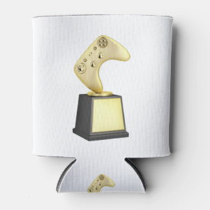 Goldene Videospieltrophäe Dosenkühler