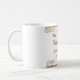 Goldene Vintage-Glitzer-Paar-Passt perfekt zusamme Kaffeetasse