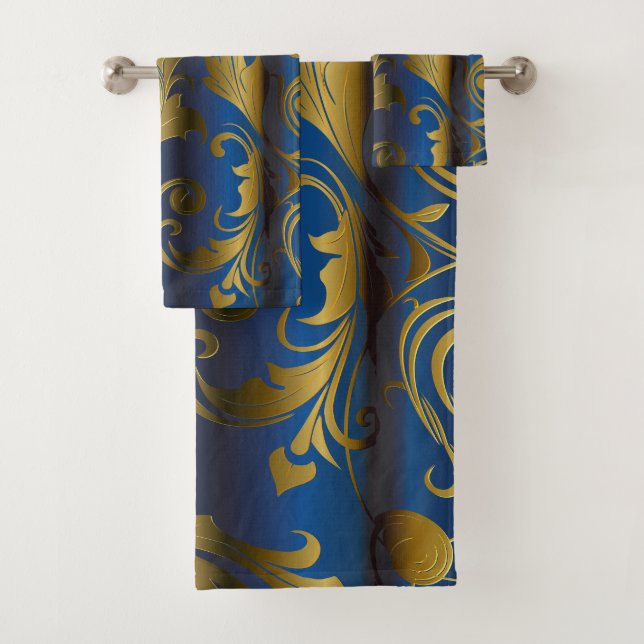 Goldene Vorhänge 1 Badhandtuch Set (Insitu)