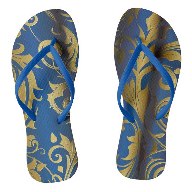 Goldene Vorhänge 1 Flip Flops (Fußbett)