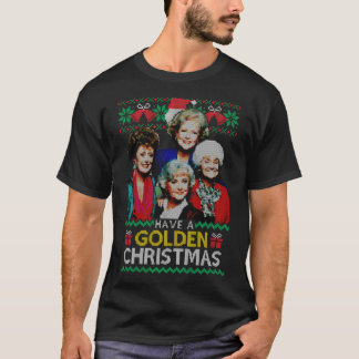 Goldene Weihnachten T-Shirt