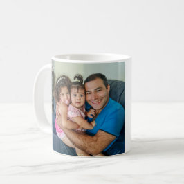 Goldene Weihnachtsfamilie Foto Weihnachten Kaffeetasse
