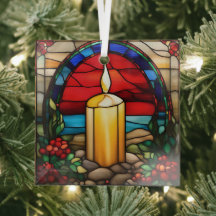 Goldene Weihnachtskerzen Imitate erhalten