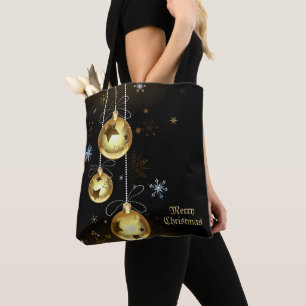 Goldene Weihnachtsschmuck Shiny Stars Schwarz