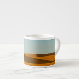 Goldene Weizen-Felder in Palouse Region Espressotasse