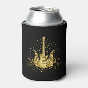 Goldene Winged Gitarre Dosenkühler