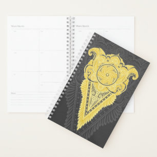 Goldene Zierflame Planer
