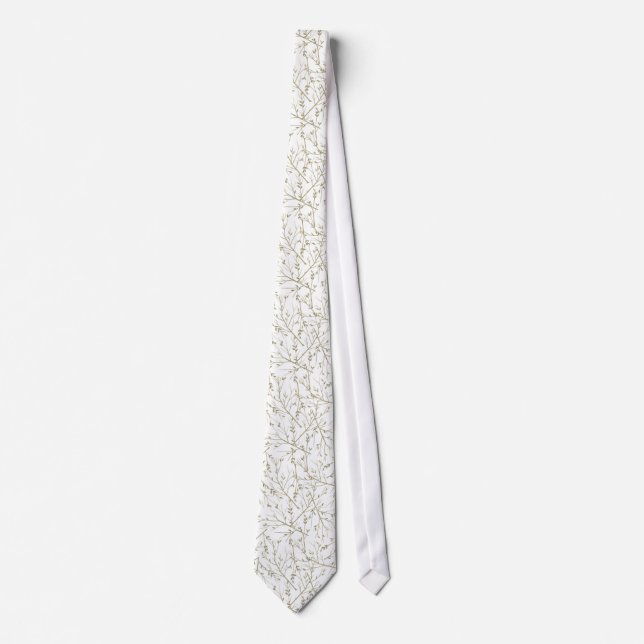 Goldene Zweige Krawatte (Vorderseite)