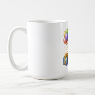 Goldener 8. Geburtstag Kaffeetasse