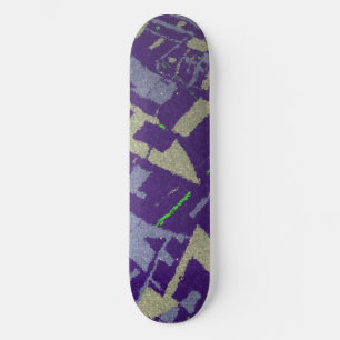 Goldener Abschnitt Lila Skateboard