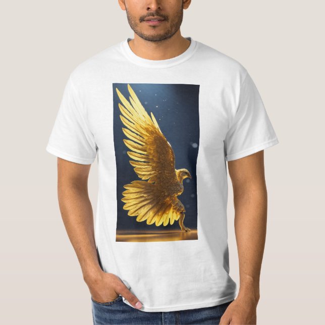 "Goldener Adler: Der majestätische Vergewaltiger d T-Shirt (Vorderseite)