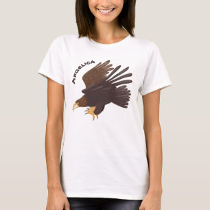 Goldener Adler, lustige Cartoon-Illustration T-Shirt