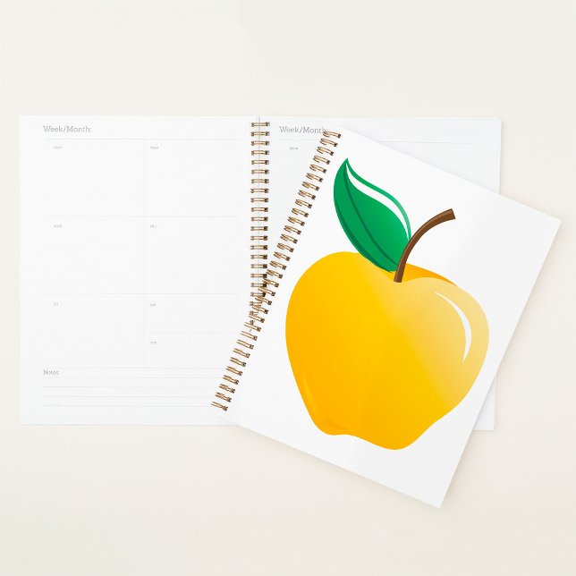 Goldener Apfel Helles Gelbes Obst Planer (Von Creator hochgeladen)