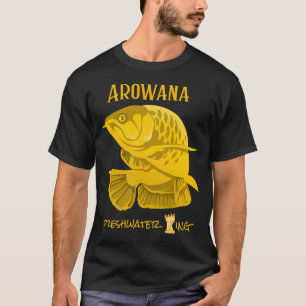 Goldener Arowana Süßwasserkönig T-Shirt