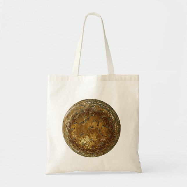 goldener Ball Tragetasche (Vorne)