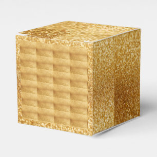 Goldener Ballotin Geschenkschachtel