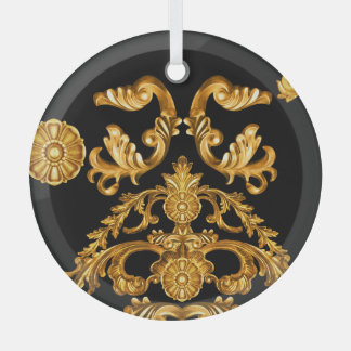 Goldener Barock, Zierelemente. Ornament Aus Glas