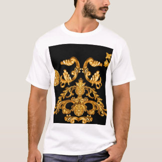 Goldener Barock, Zierelemente. T-Shirt
