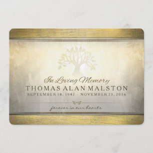 Goldener Baum der Einladung