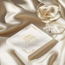 Goldener Blumenrahmen zum 50. Hochzeitstag