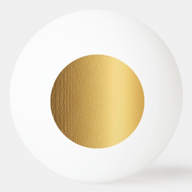 Goldener Brown-Klingeln Pong Ball Tischtennisball (Vorderseite)