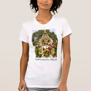 Goldener Buddha Kathmandu Nepal T-Shirt