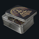 Goldener Buddha meditiert inmitten von Schnitzen Puzzle<br><div class="desc">Eine ruhige,  goldene Buddha-Figur sitzt anmutig in der Meditation,  umgeben von aufwändigen und farbenfrohen heiligen Mustern. Die Szene vermittelt Ruhe und Erleuchtung und lädt die Zuschauer ein,  in einem heiligen Ambiente über innere Ruhe und Achtsamkeit nachzudenken.</div>