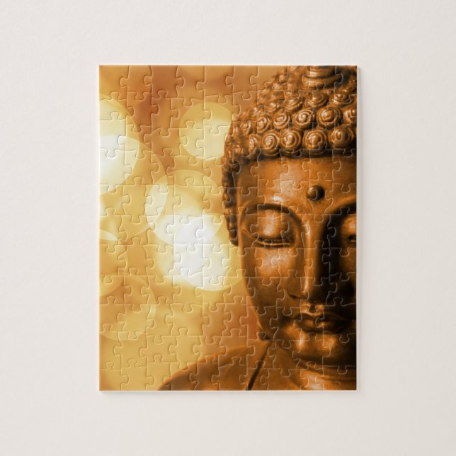 Goldener Buddha Puzzle (Vertikal)