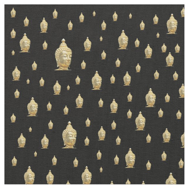 goldener Buddha Stoff (Nahaufnahme)