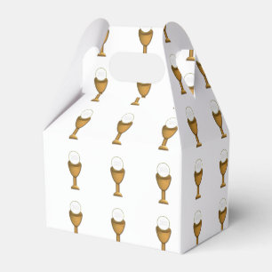 Goldener Chalice und Gastgeber - Heilige Kommune Geschenkschachtel