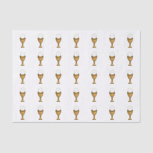 Goldener Chalice und Gastgeber - Heilige Kommune Seidenpapier