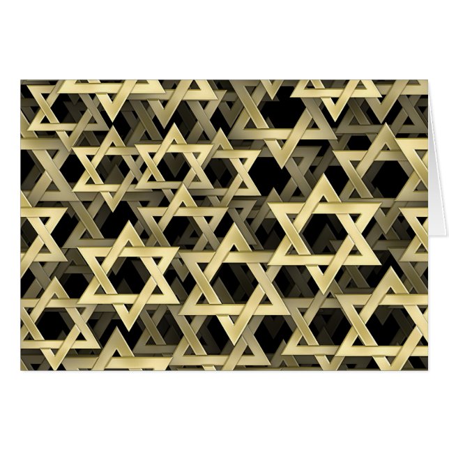 Goldener Davidsstern (Vorderseite (Horizontal))