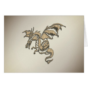 Goldener Drache