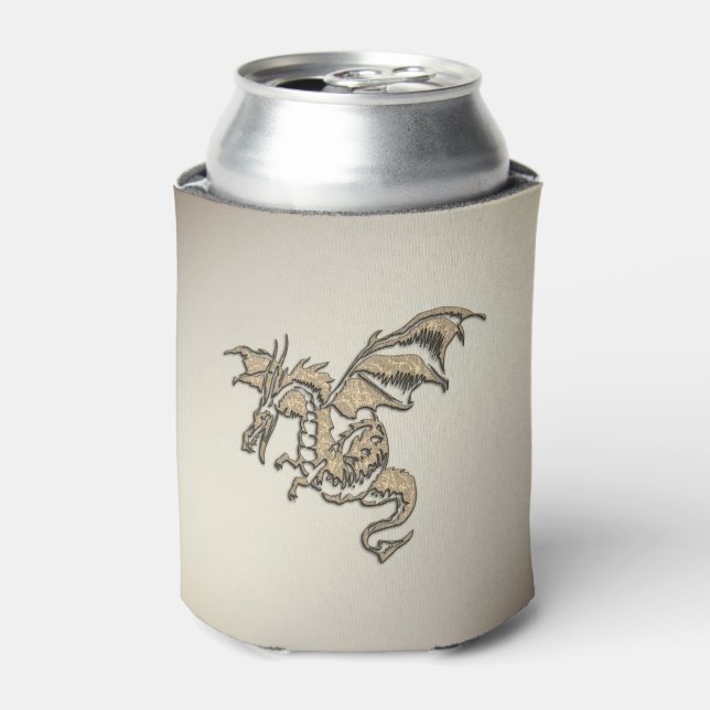 Goldener Drache Dosenkühler (Kanne Vorderseite)
