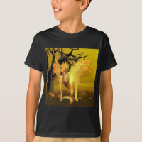 Goldener Drache-Jugend-T - Shirt