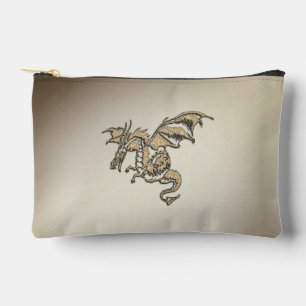 Goldener Drache Zubehörtasche