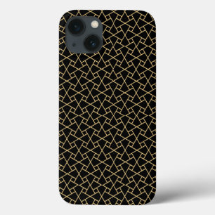 Goldener Effekt, Schwarz-Islamisches Muster iPad M Case-Mate iPhone Hülle